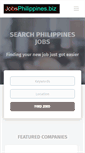 Mobile Screenshot of jobsphilippines.biz